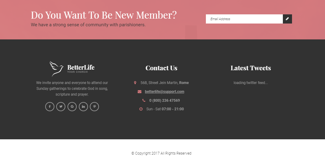 BetterLife - dating website template